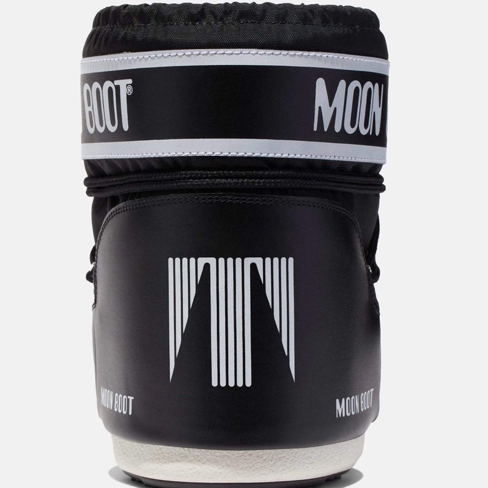 Iconic Low Black Nylon Moon Boots (NWT) - Picture 3 of 6